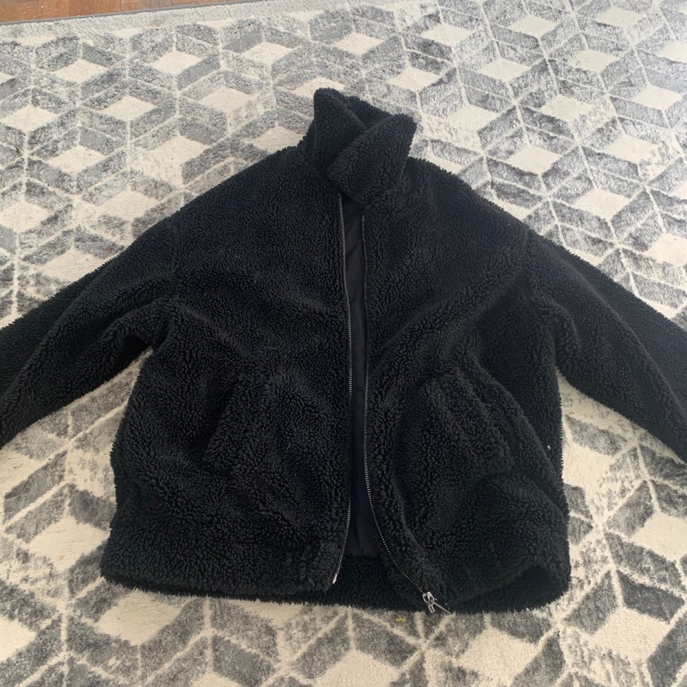 Black Sherpa Jacket